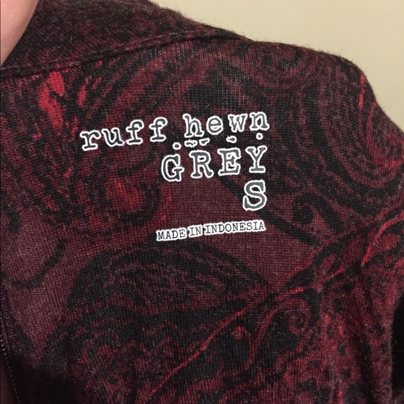 Ruff Hewn Grey Sexy Top- Soft Material - Picture 6 of 6